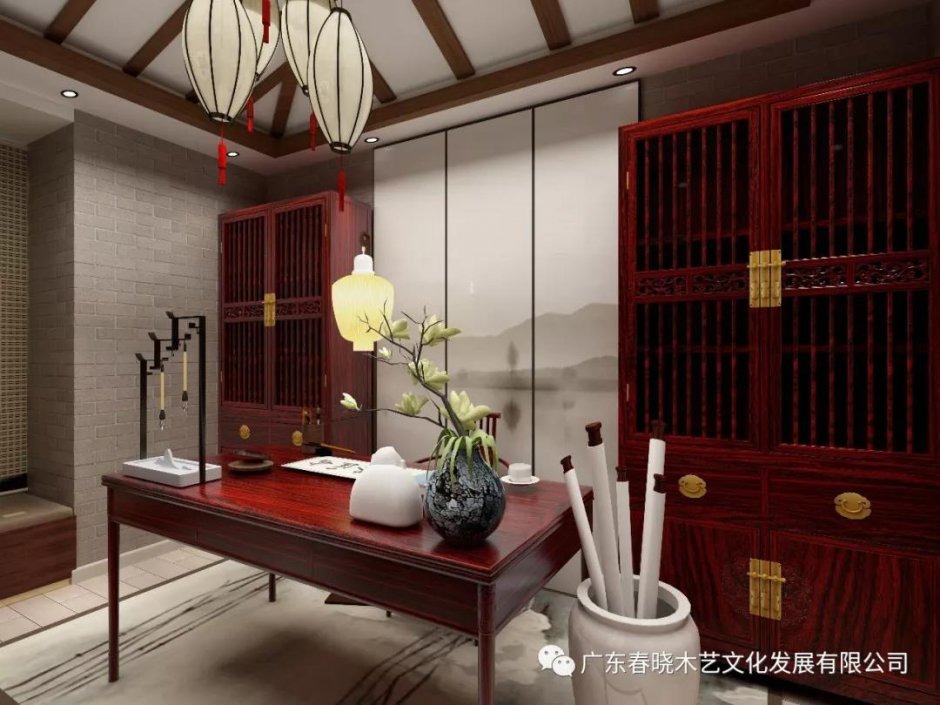 中式書房，一個(gè)家庭最好的不動(dòng)產(chǎn)！(圖4)